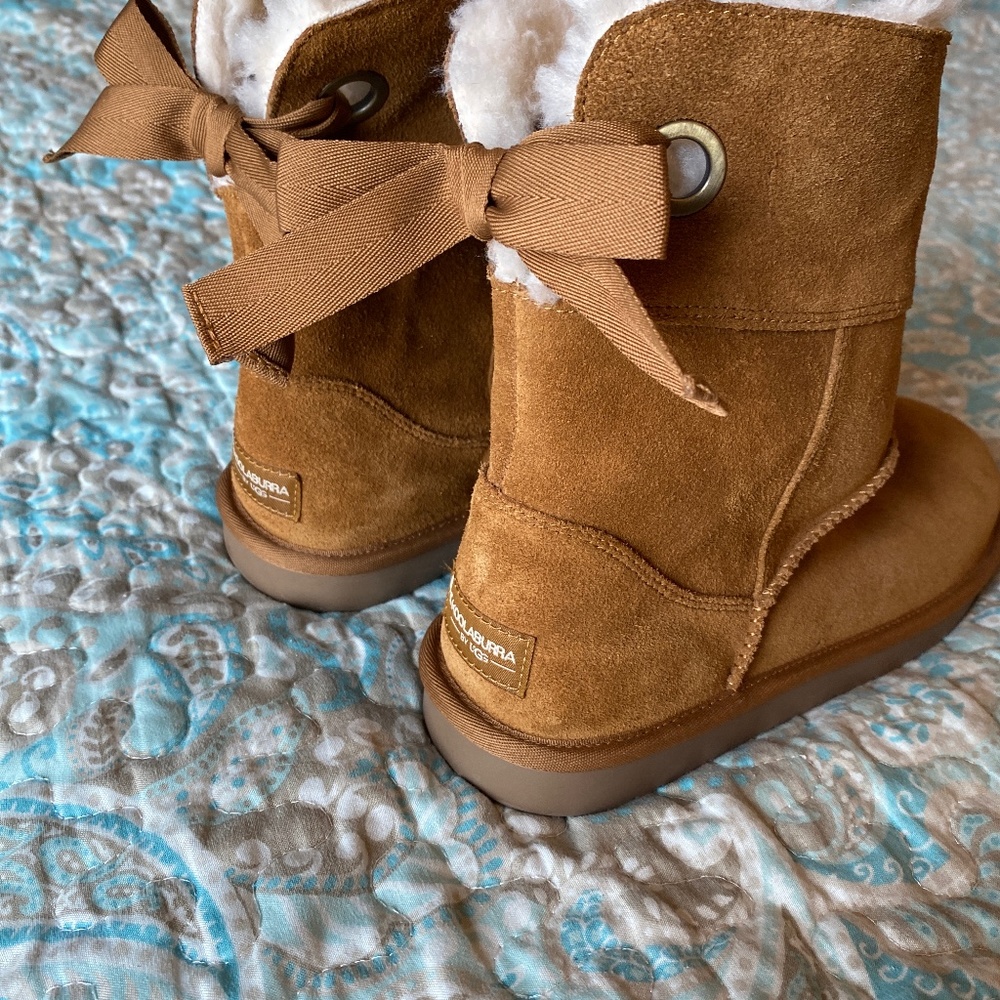 Girls Koolaburra suede boots